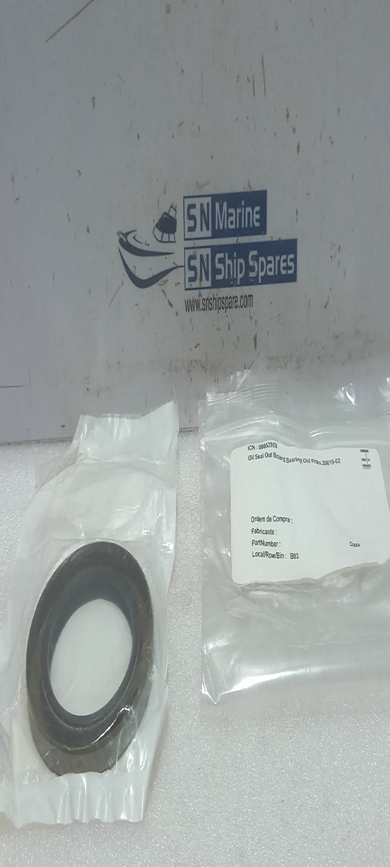 Mission 648408359 Oil Seal Out Board Bearing 20619-02 5PCs In Lot