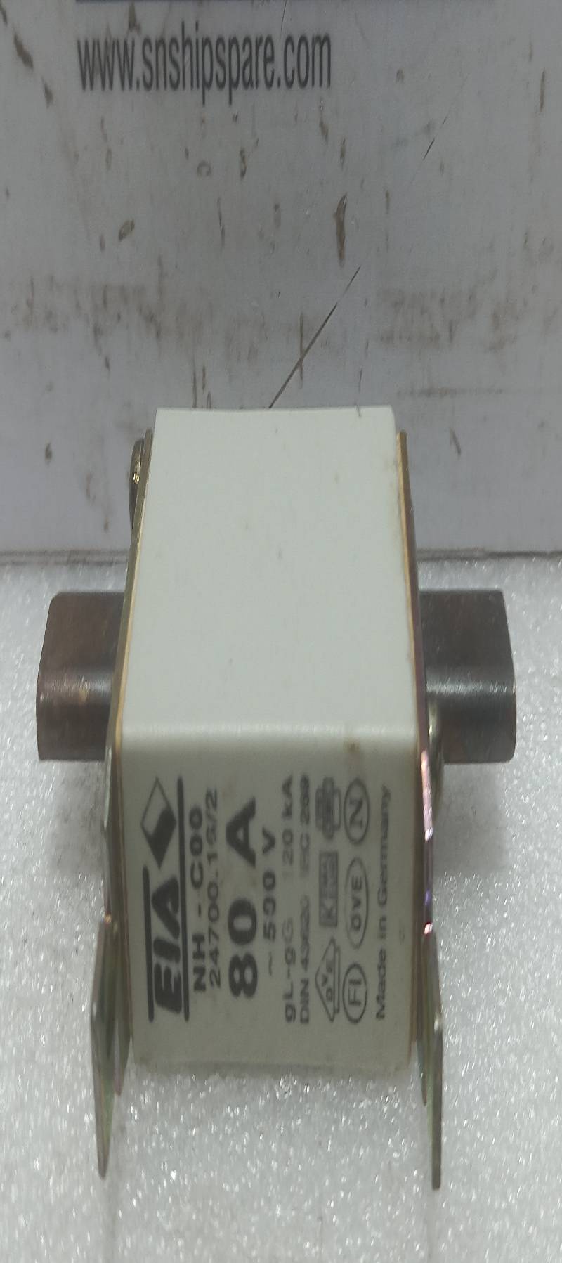 EIA NH-C00 Fuse Insert 80A 500V 120kA 24700.16/2
