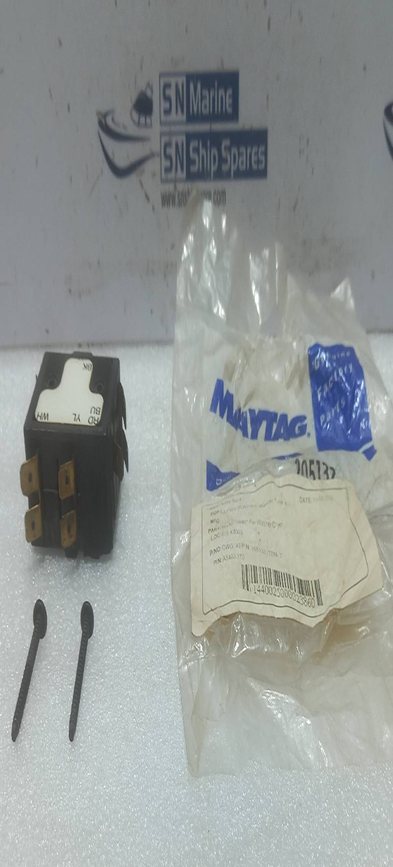 Maytag 205132 Motor External Start 2-05132