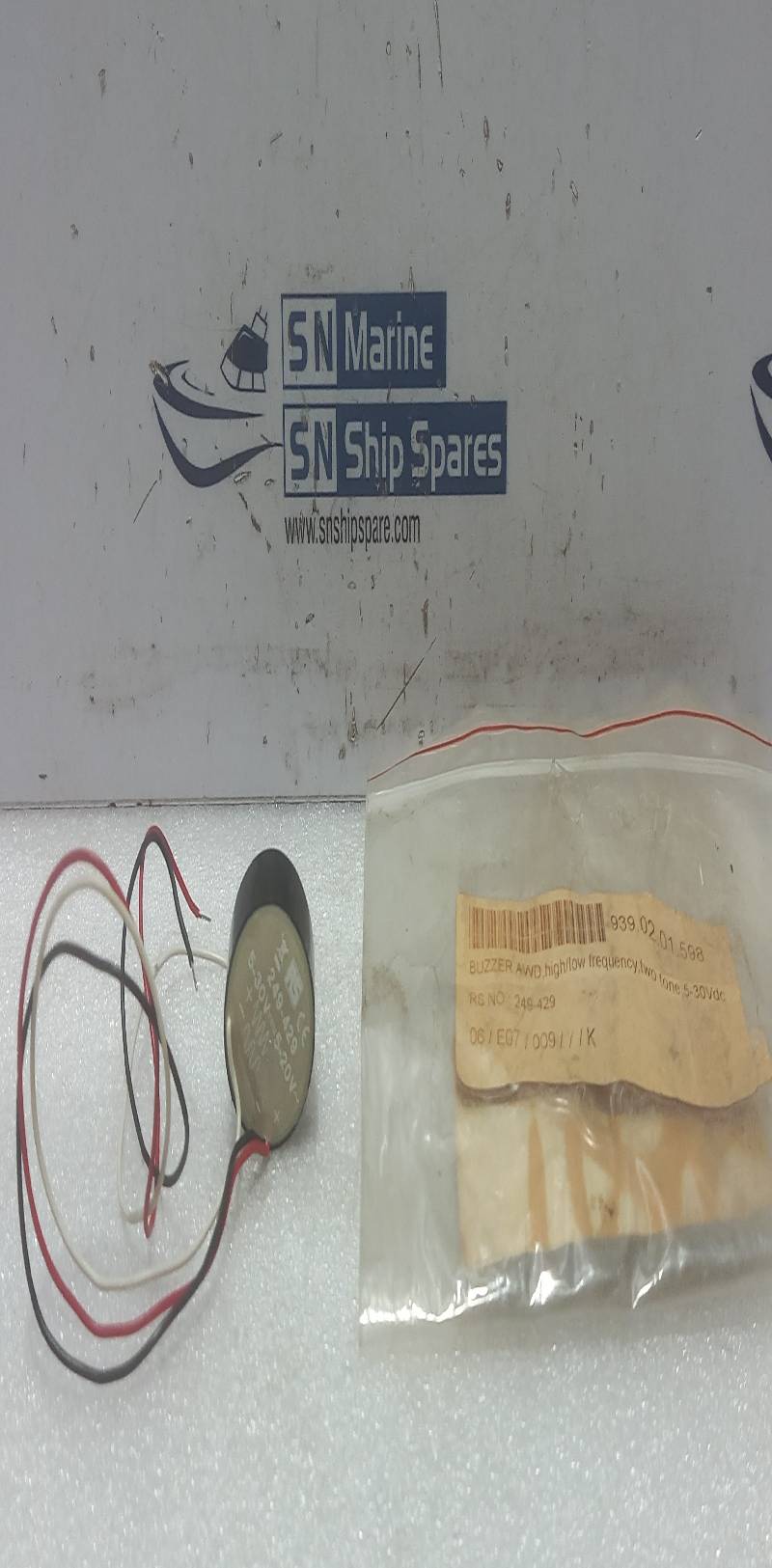 RS Components 249-429 Two Tone Buzzer 5-30Vdc 30A 40V 5PCs In Lot