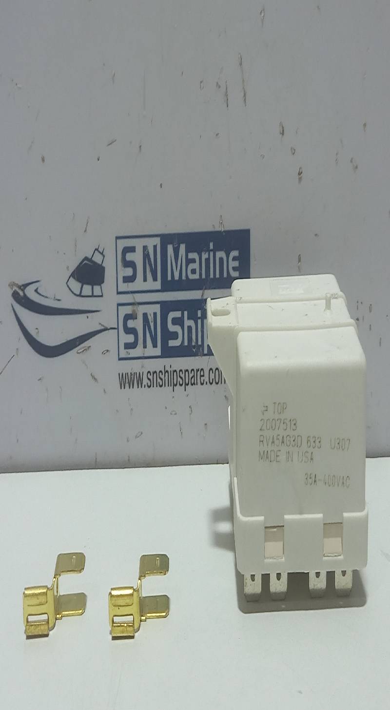 Manitowoc RVA5AG3D 633 Start Relay 2007513 35A-400VAC