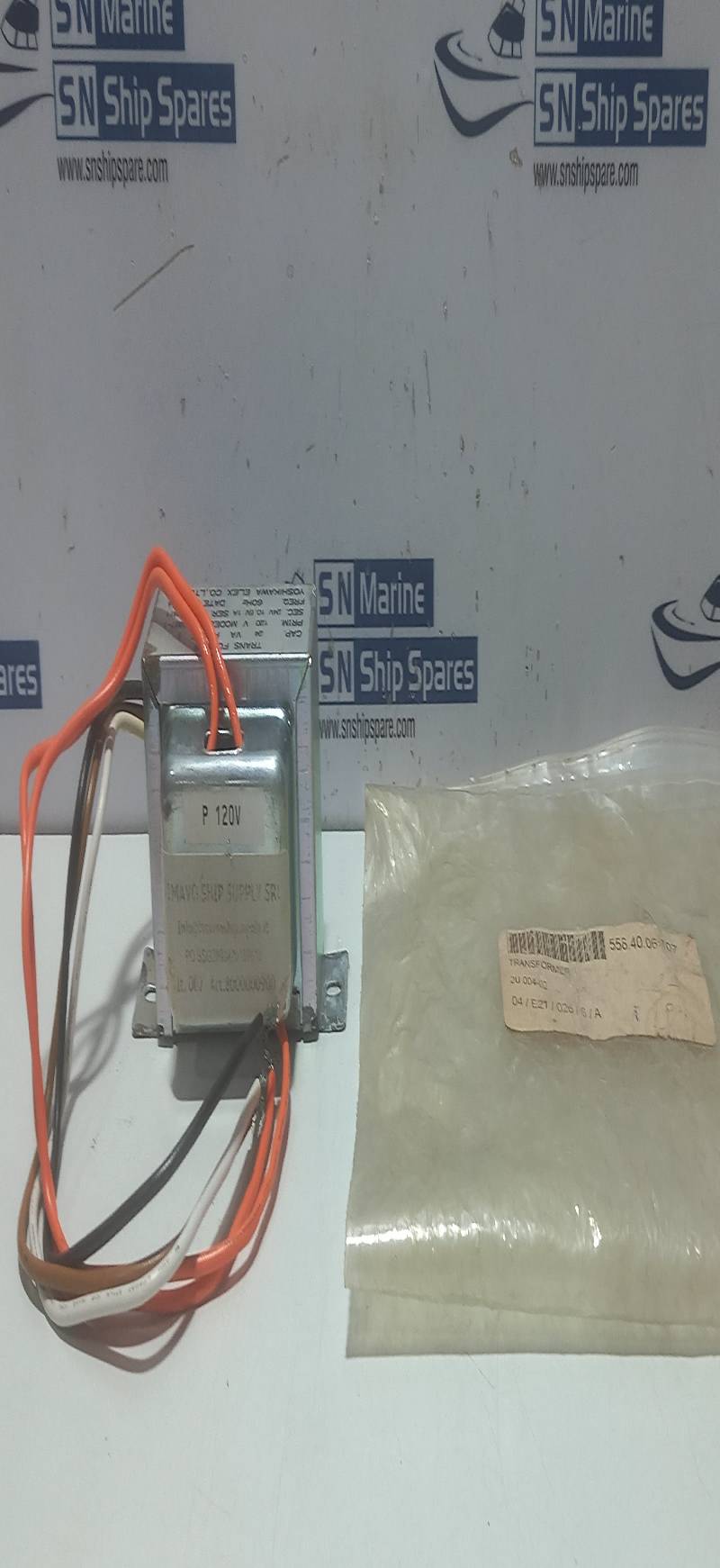 YOSHIKAWA TR 5267-1 Transformer Prim 120V Freq 60Hz 2U 004-02