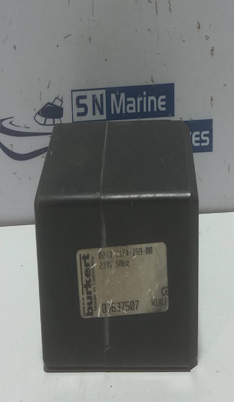 Burkert 0243 3174-159-00 Solenoid Coil 230V 50Hz 00637507