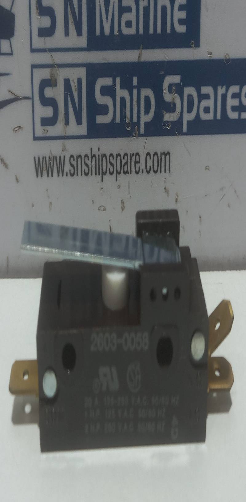 McGILL 2603-0058 Interlock Switch 20A 125-250VAC 50/60Hz Hobart 335413-1 2PCs In Lot