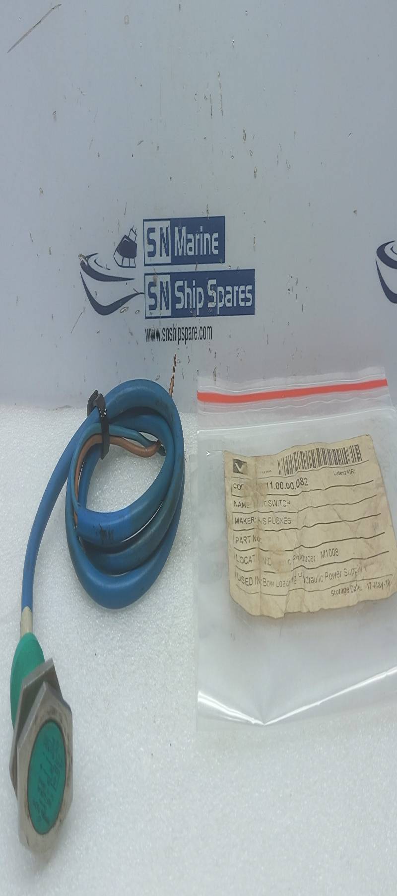 Danfoss 060L3128 Thermostat Temperature Switch Type: KPS 80