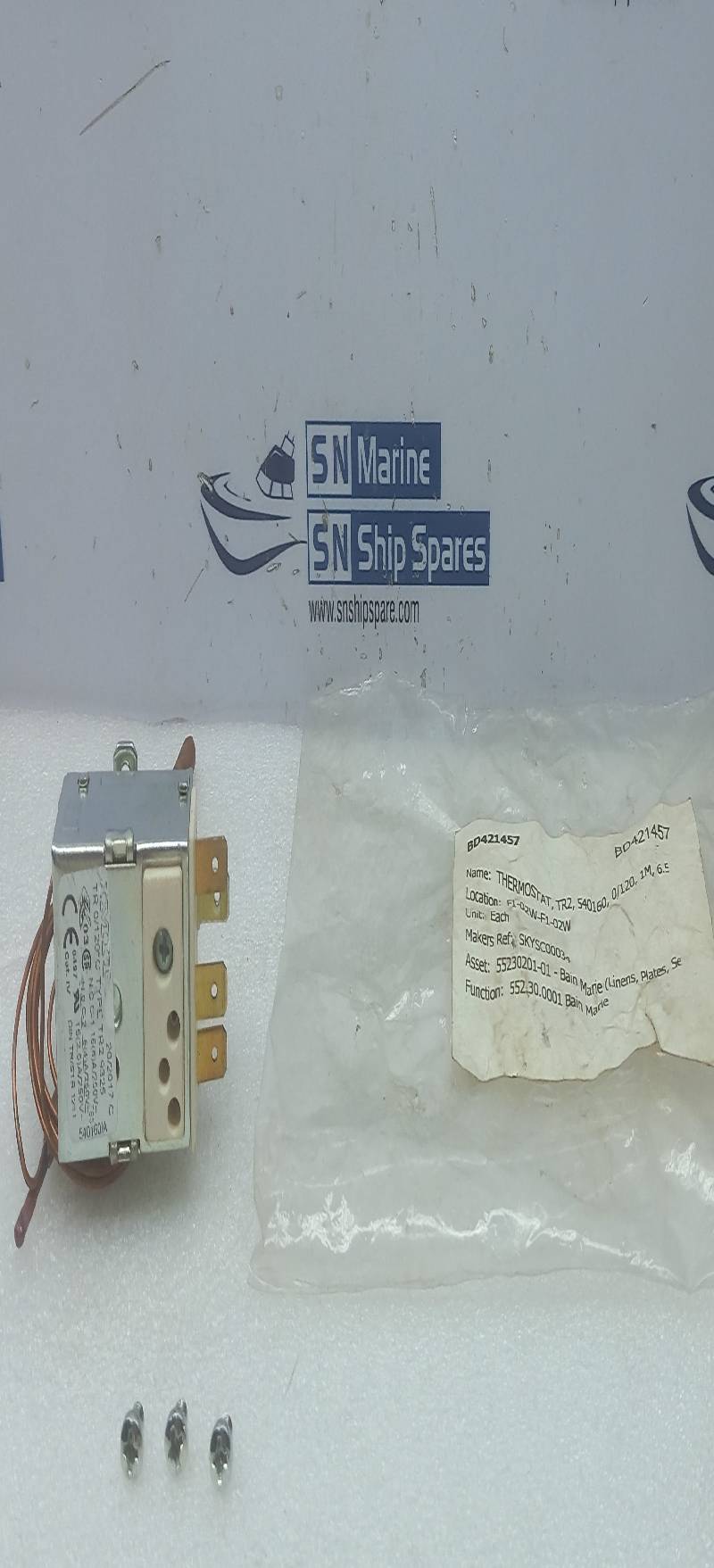 IMIT TR2 9325 Temperature Thermostat TR 0/120 °C 15 (2,5)A/250V Cat IV