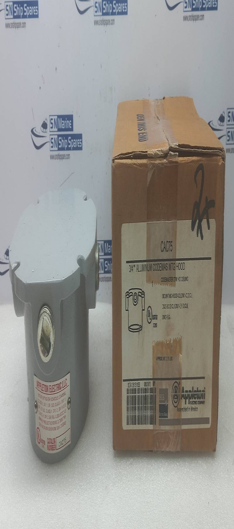 Appleton Electric CAC75 ¾” Aluminium Codmas MTG Hood