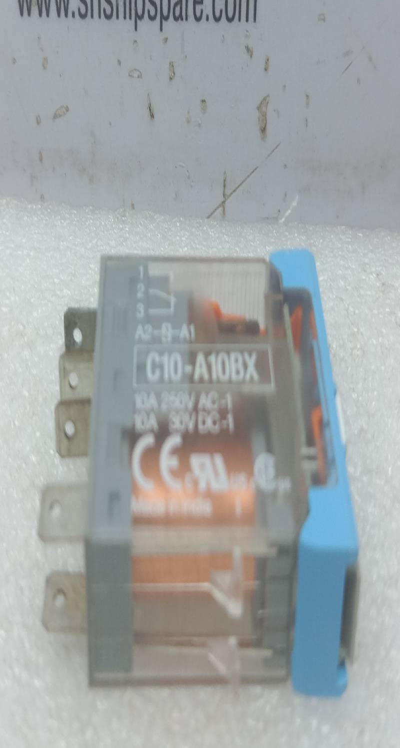 COMAT RELECO C10-A10BX Auxiliary Relay 10A 250V AC-1 C10-A10BX/UC24V 4PCs In Lot