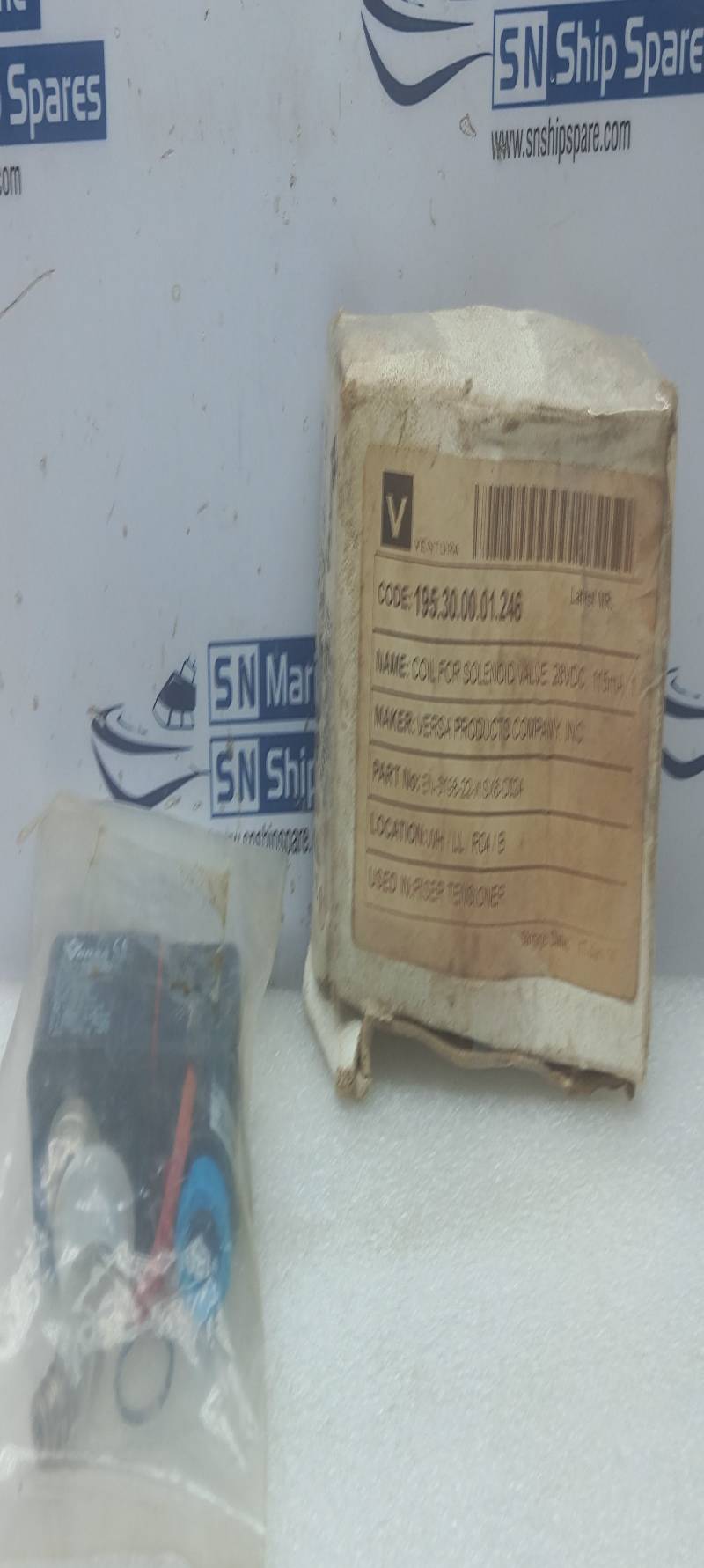 VERSA EN-3198-22-XISX6-D024 Coil For Solenoid Valve 28VDC