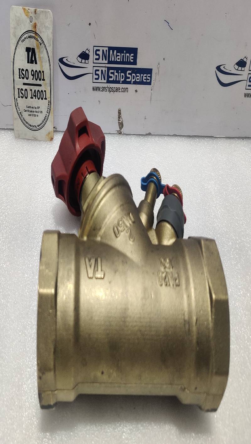 World Water Systems VCTB3200DXXVCC Globe Valve 2In TA Balancing Valve PN20 150 2