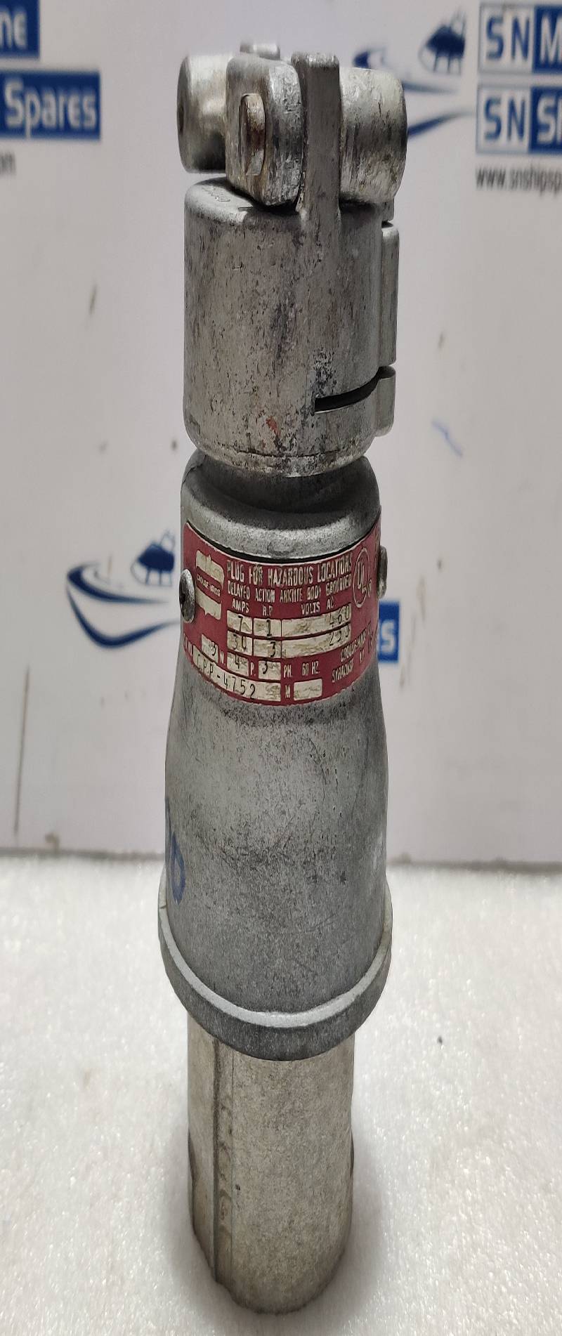 Crouse-Hinds CPP-4752 Plug For Hazardous Location 7-30 Amp 1-3 HP