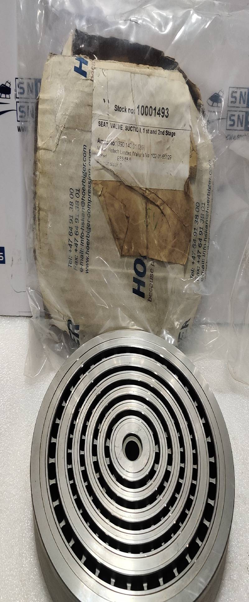 Flotech 102-01-55129 Suction Valve Seat 1ST And 2ND Stage