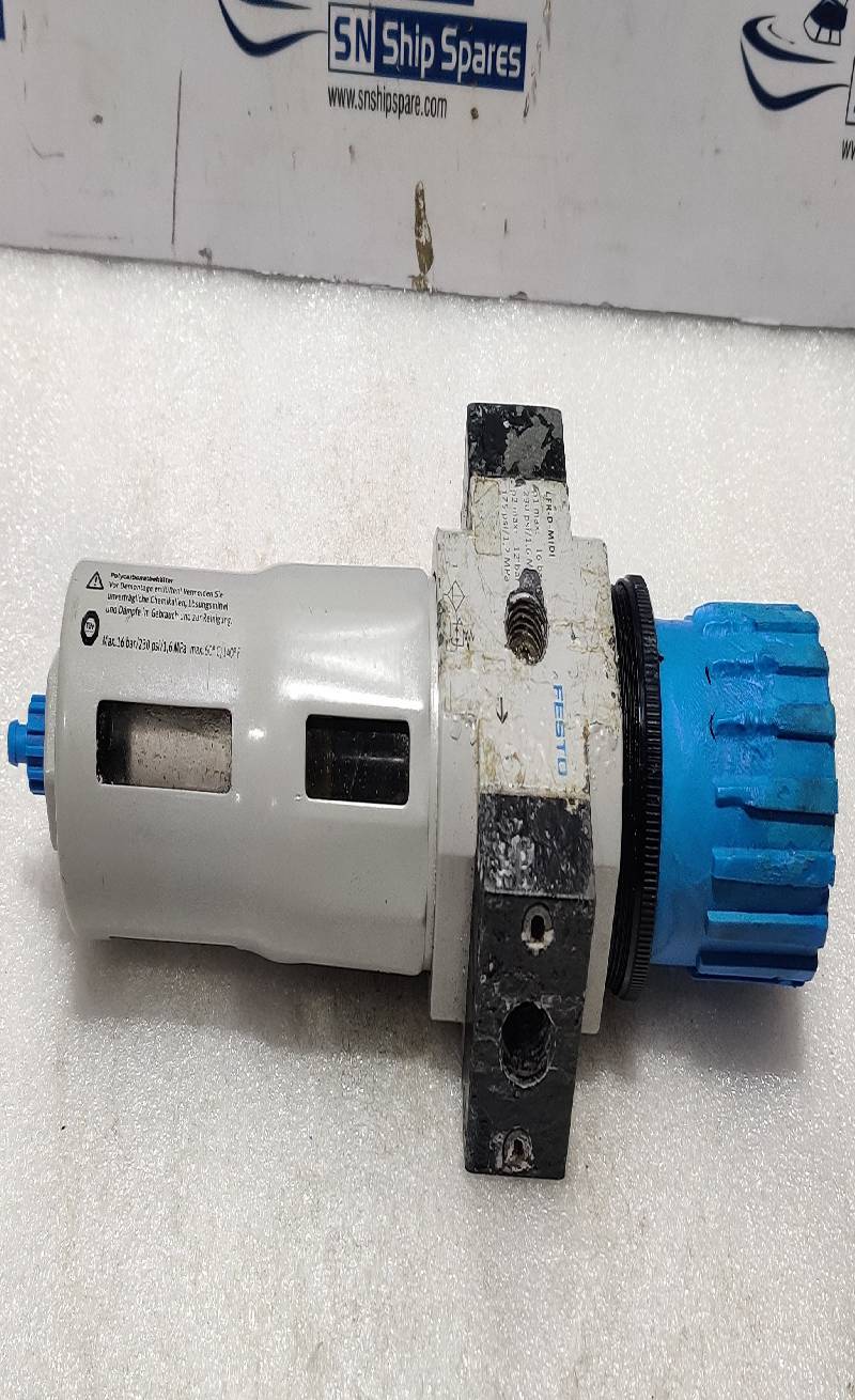Festo LFR-D-MIDI Air Filter Regulator p1 max: 16Bar 230Psi