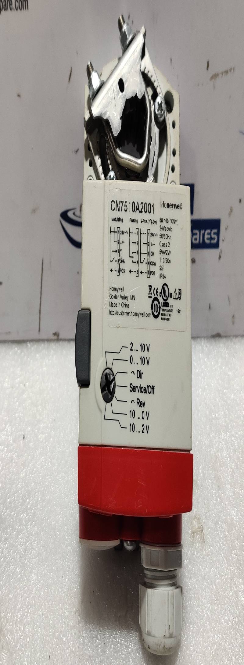 Honeywell CN7510A2001 Damper Actuator 24Vac/dc 50/60Hz