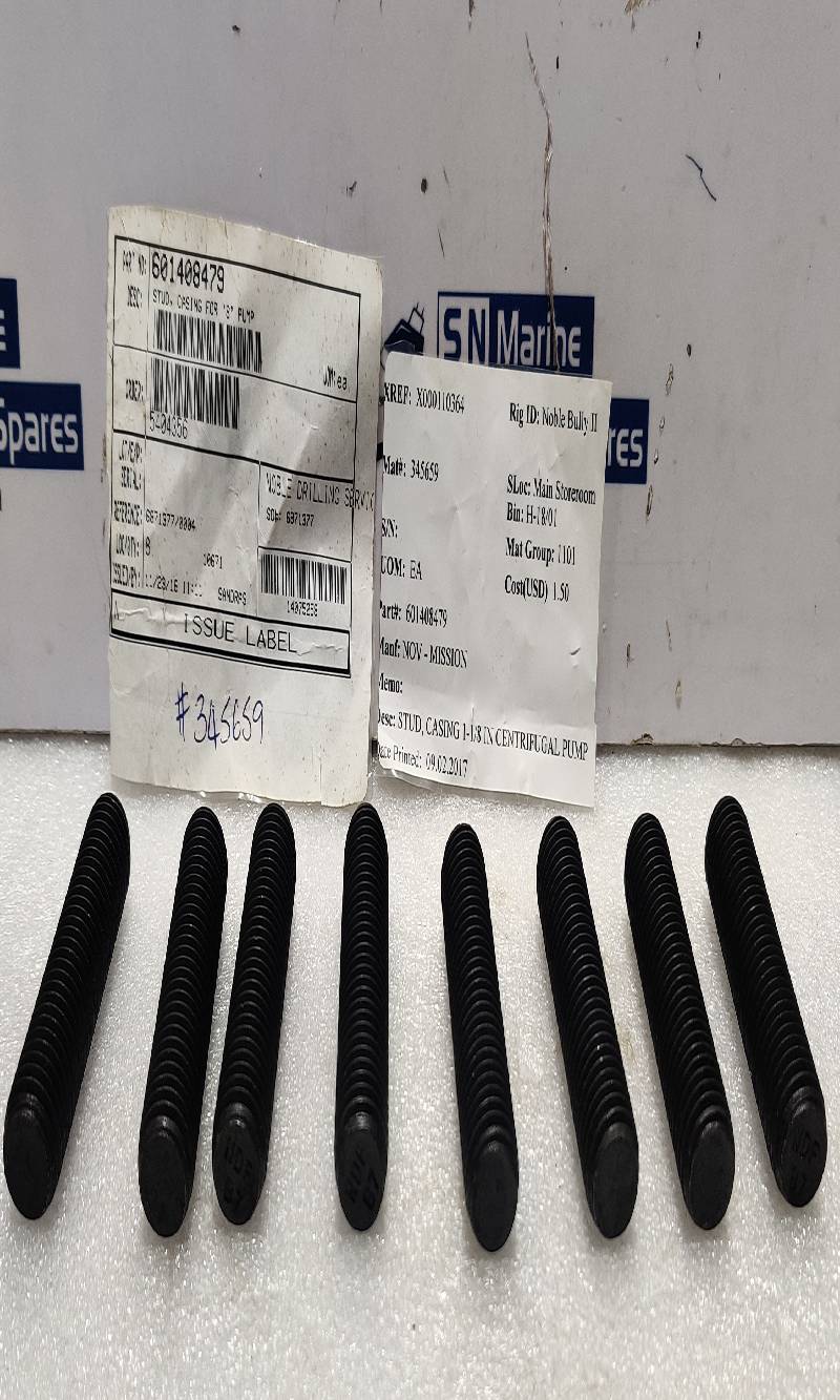 NOV 601408479 Casing Stud 1-1/8 In Centrifugal Pump 8PCs In Lot