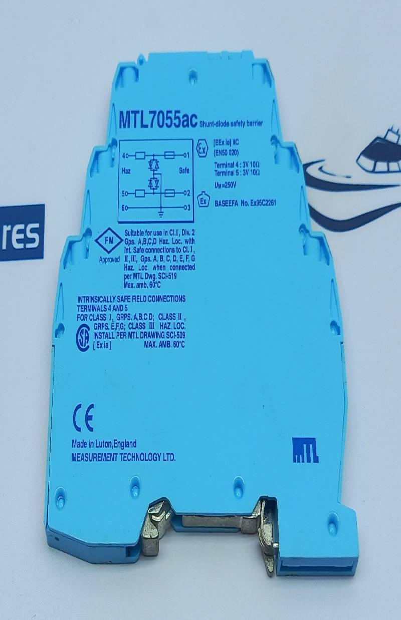 Measurement Technology MTL7055ac Shunt-Diode Safety Barrier