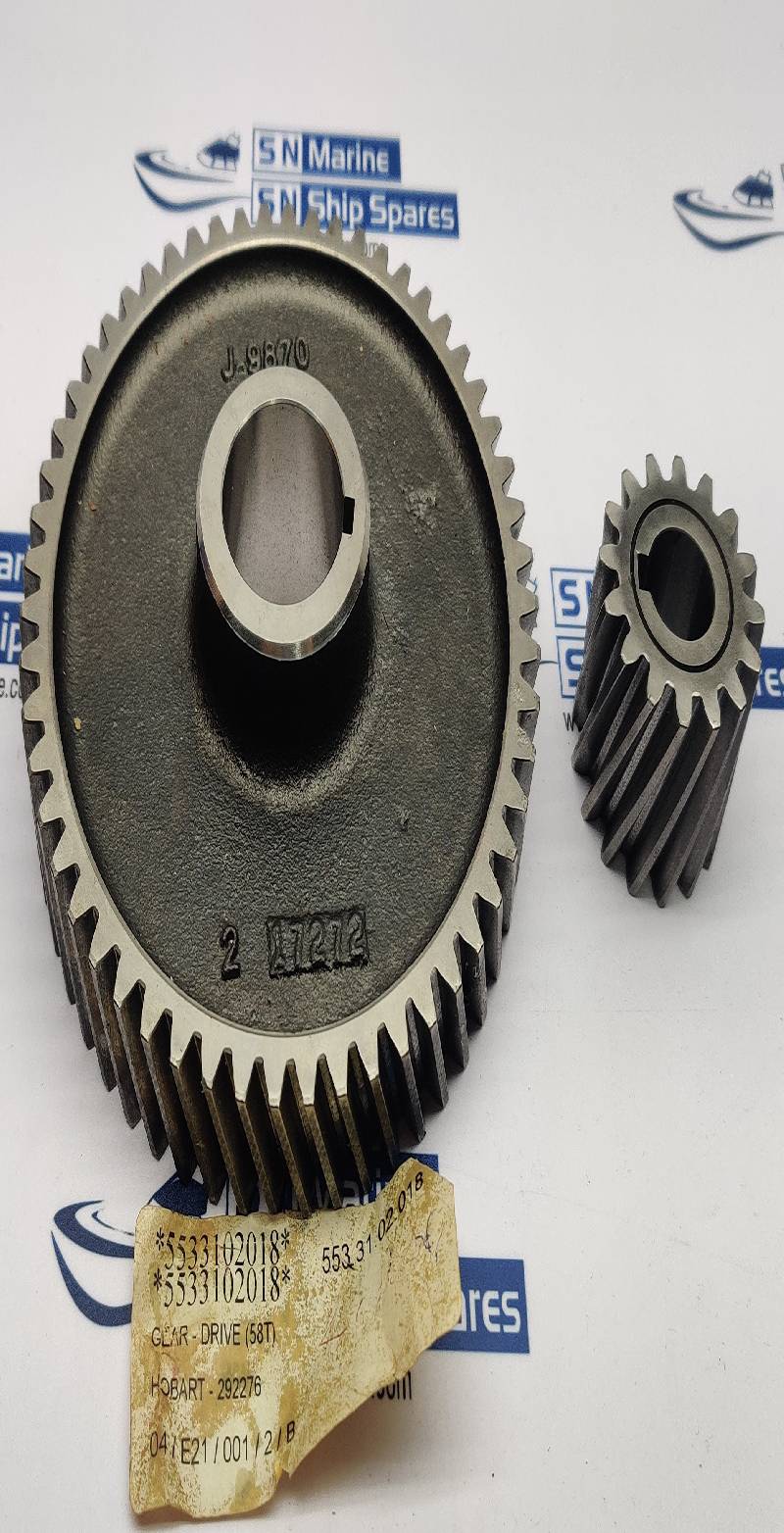 Hobart 292276 Gear Drive 58T Hobart 292276 Gear Drive 58T J-9870 217272