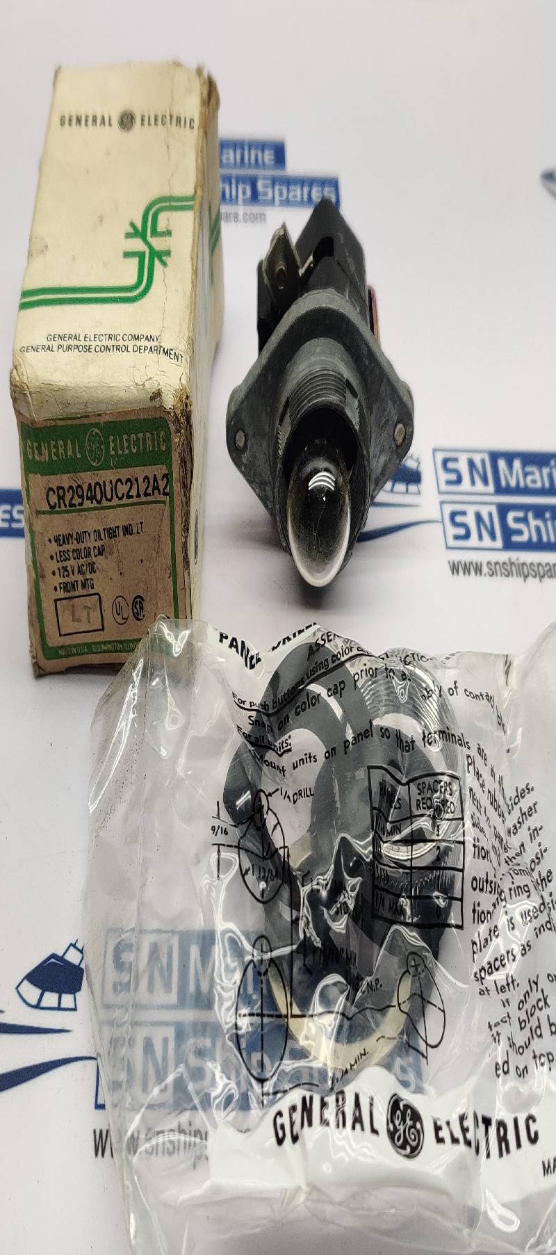General Electric CR2940UC212A2 Heavy Duty Oiltight 125V AC/DC