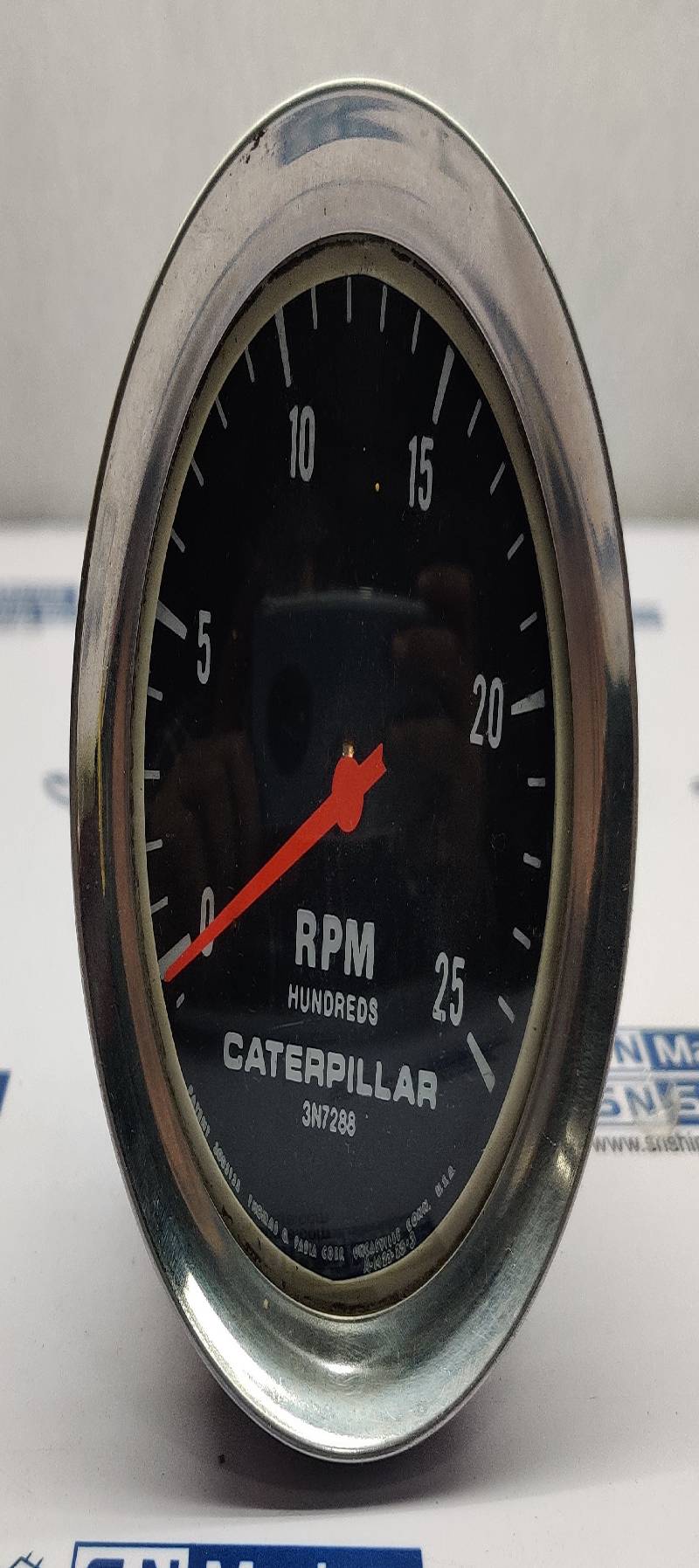 Caterpillar 3N7288 Tachometer RPM Gauge 0-25RPM