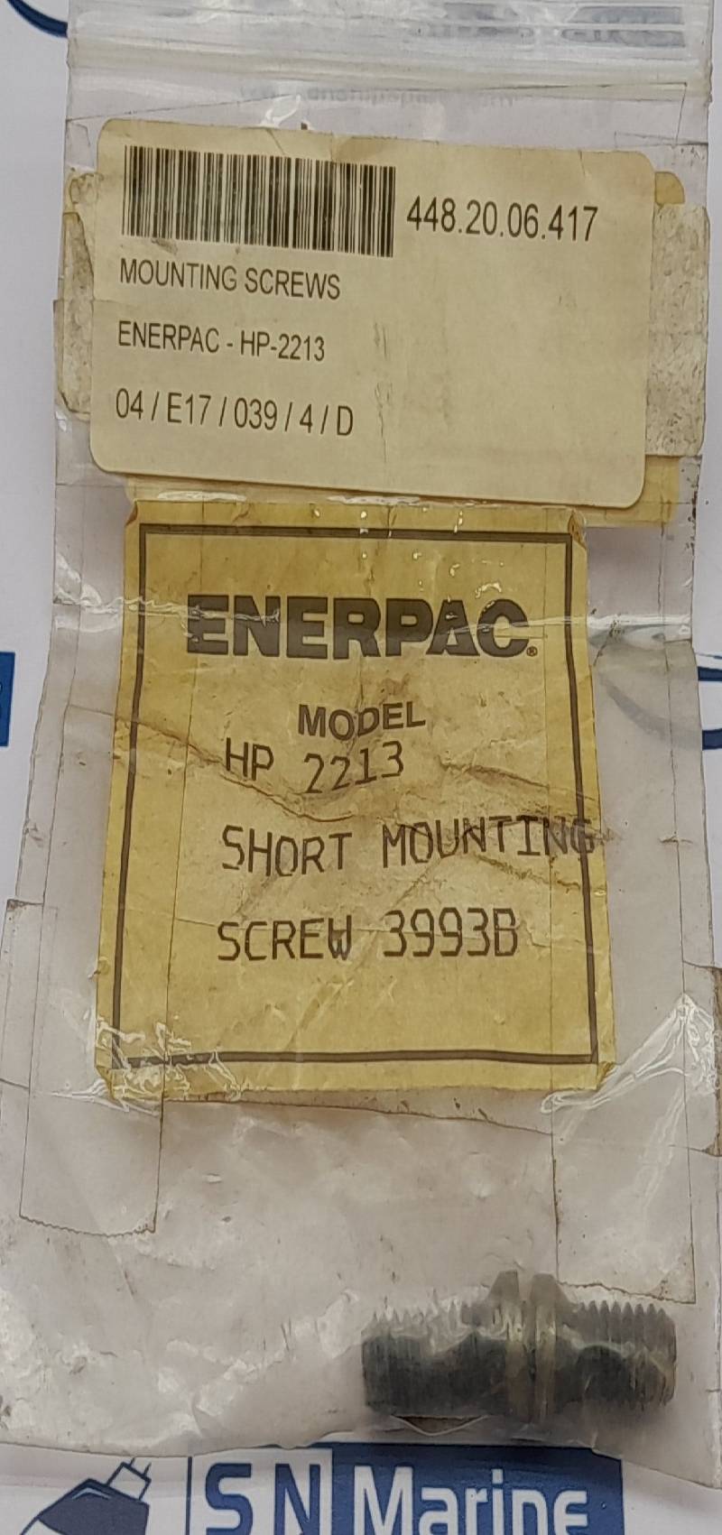 Enerpac HP-2213 Mounting Screw 3993B