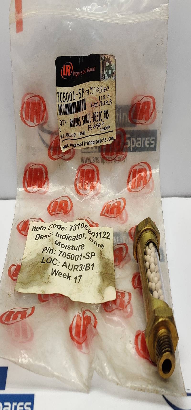 Ingersoll-Rand 705001-SP Bimbrs Small –Desic 705