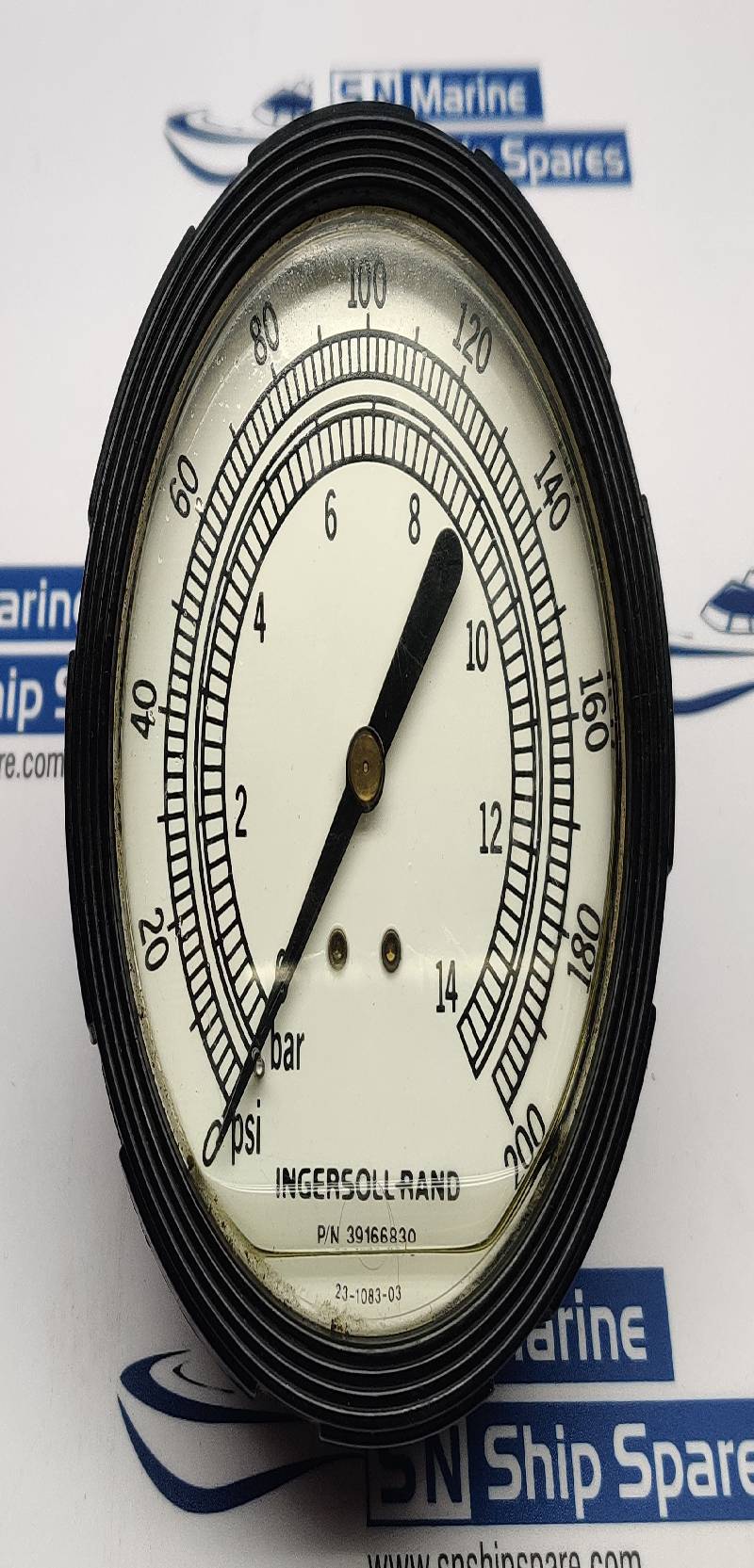 Ingersoll-Rand 39166830 Pressure Gauge 0-200Psi 0-14Bar