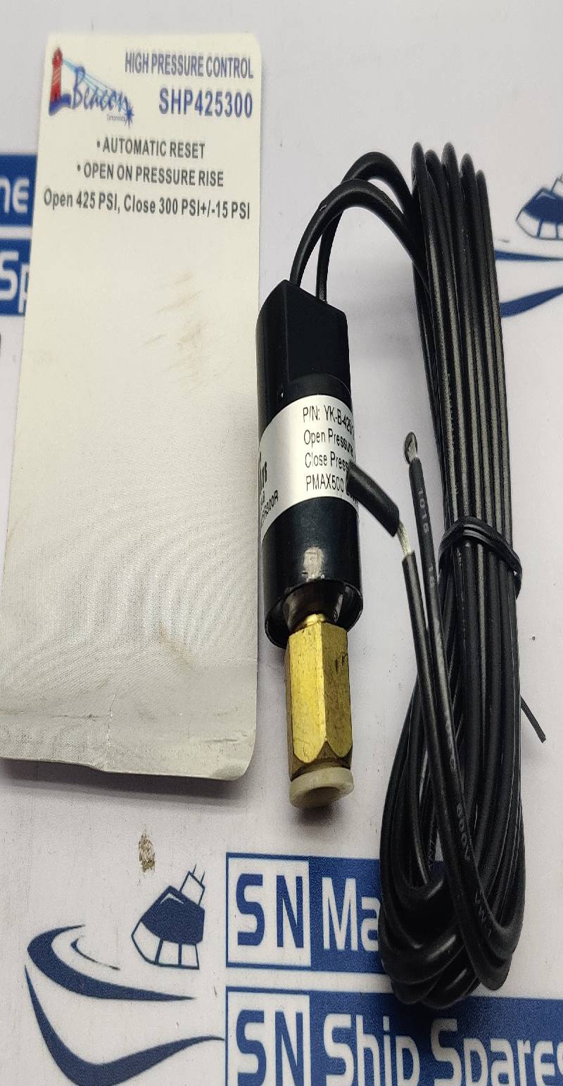 Beacon SHP425300 High Pressure Control Open: 425Psi Close: 300Psi YKB-425/300-1/4F