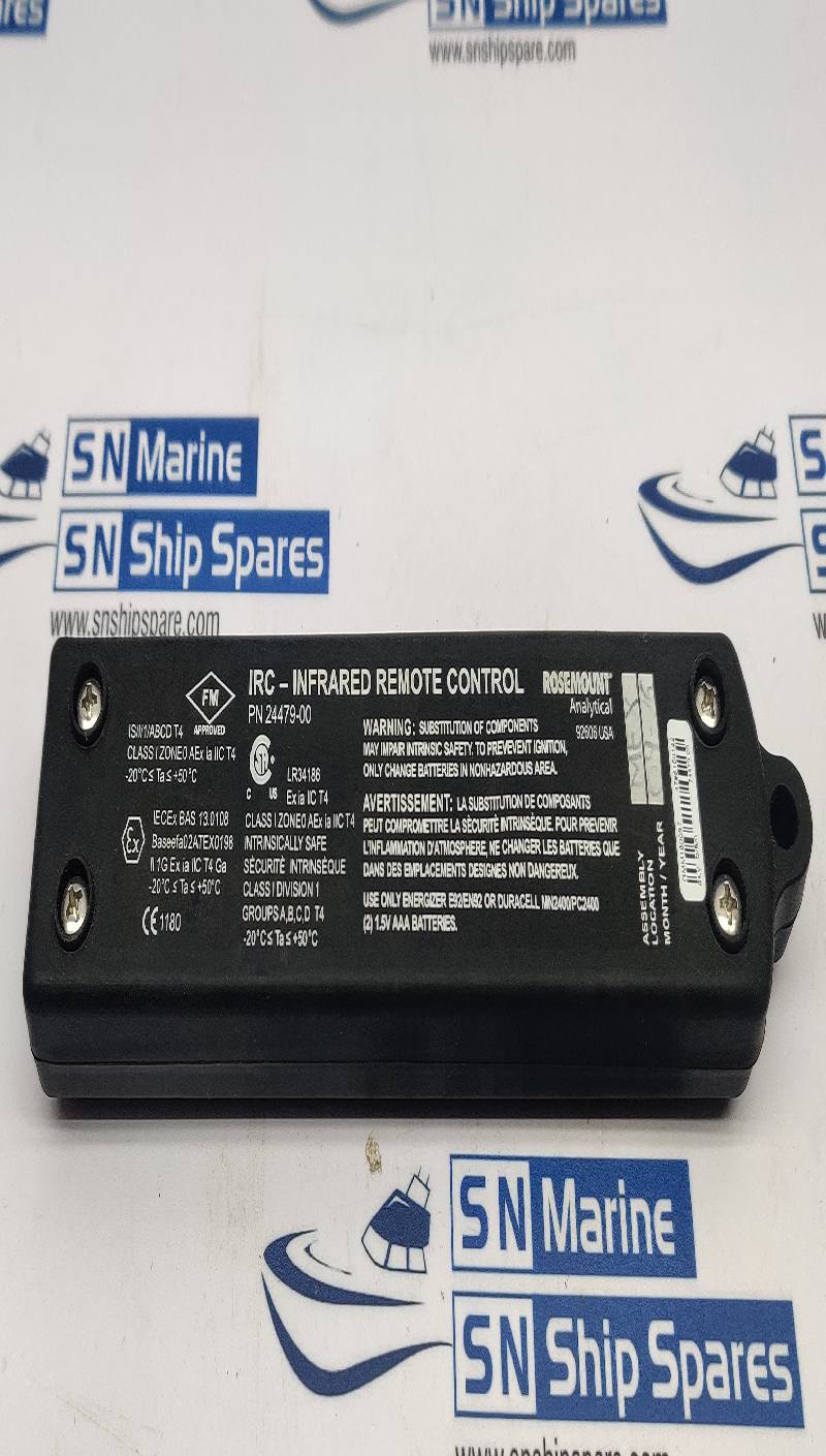 Rosemount Analytical 24479-00 Infrared Remote Control