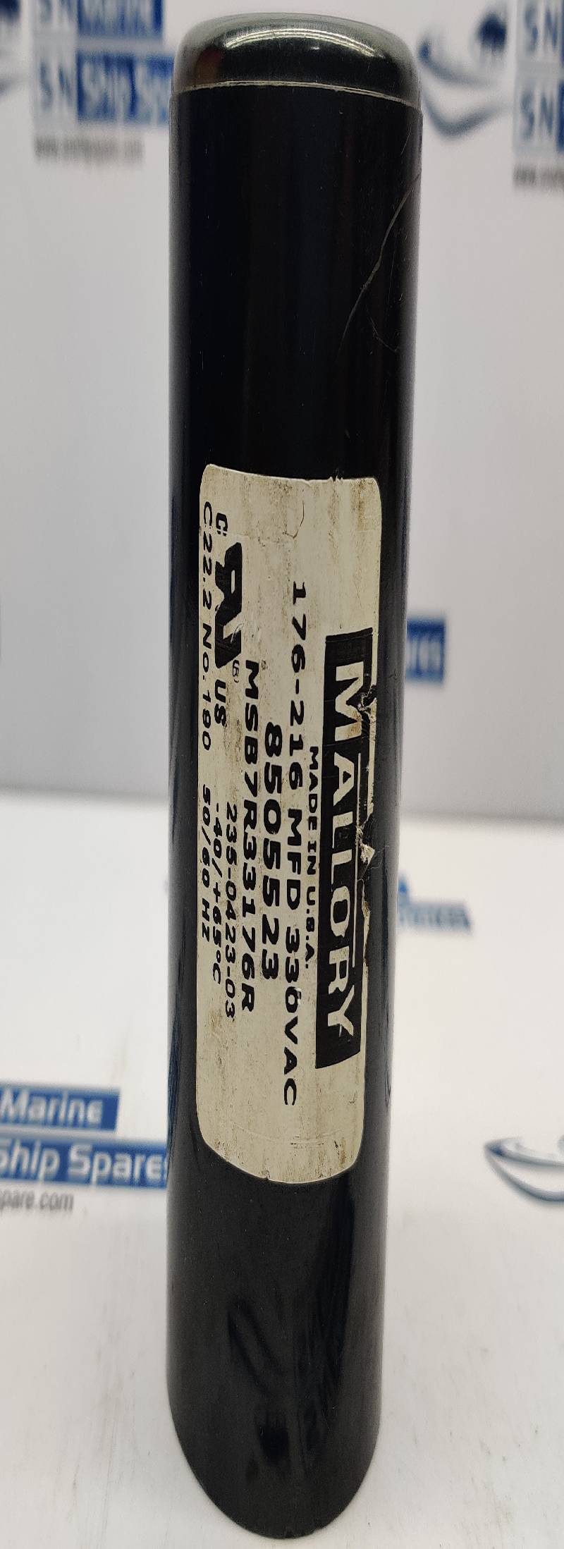 Mallory 8505523 Capacitor 176-216MFD 330Vac 50/60Hz 235-0435-04