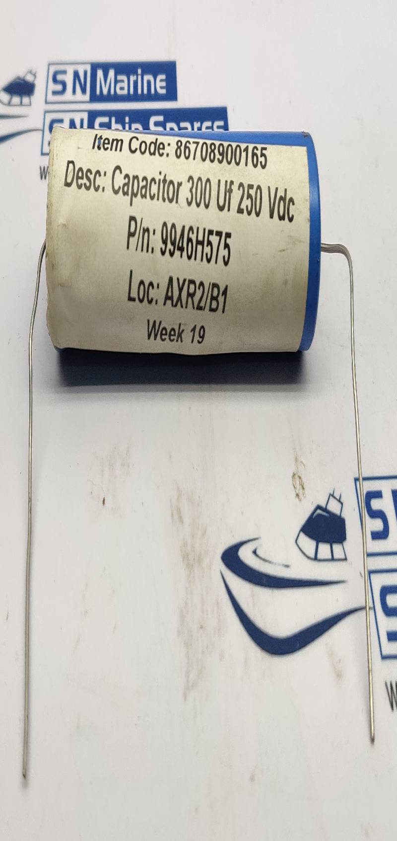 Sprauge 9946H575 Capacitor 300UF 250Vdc 85C 39D
