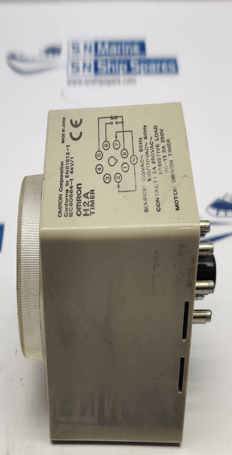 Omron H2A Timer Relay 100Vac 50Hz 100/110Vac 60Hz AC..13 2A 250V