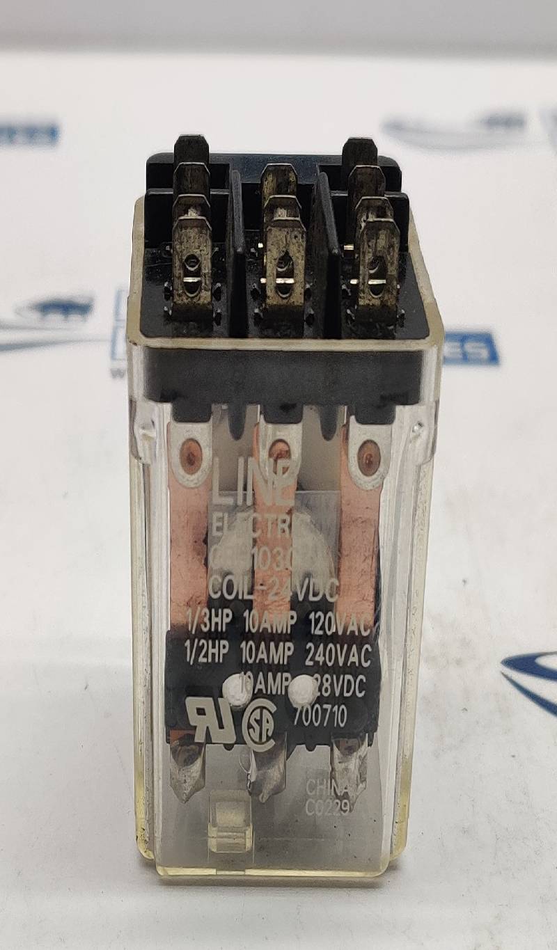 Line Electric CRH103C Magnetic Relay Coil-24Vdc 700710