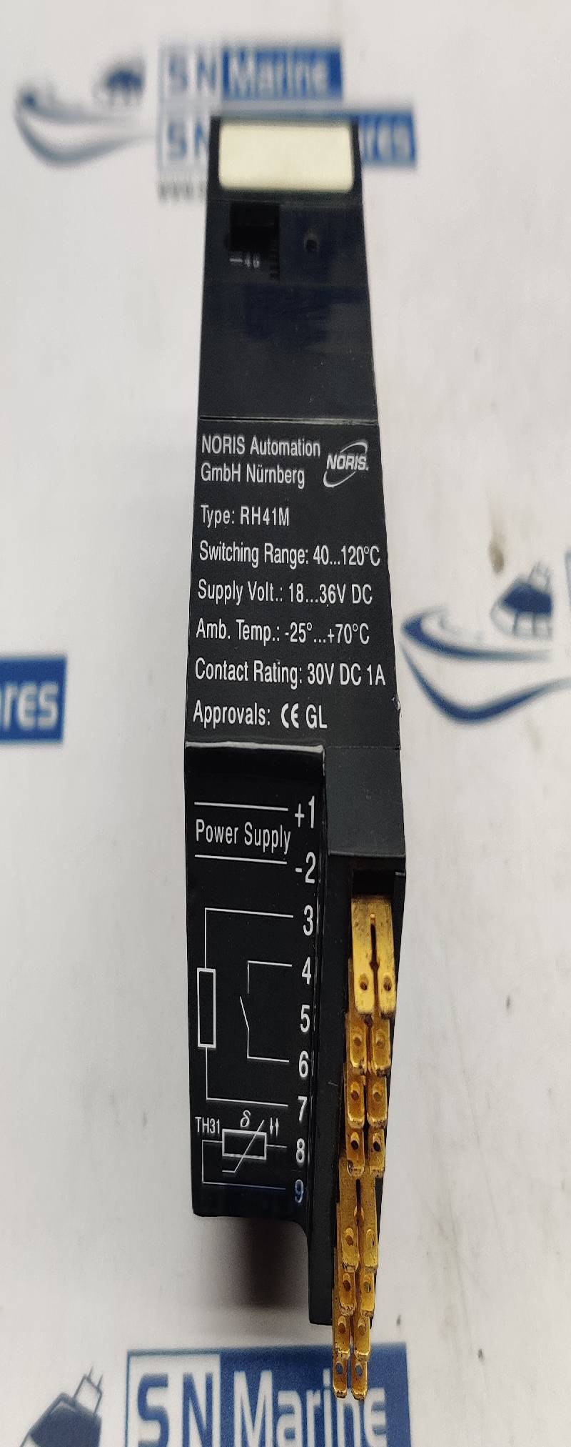 Noris RH41M Limit Value Switch 40…120C 18…36Vdc Rev.A A96823