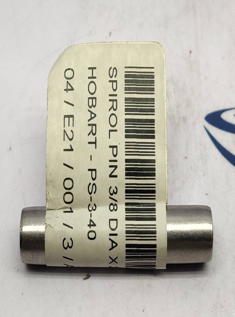 Hobart PS-3-40 Spirol Pin 3/8 DIA x 2-1/4 LG