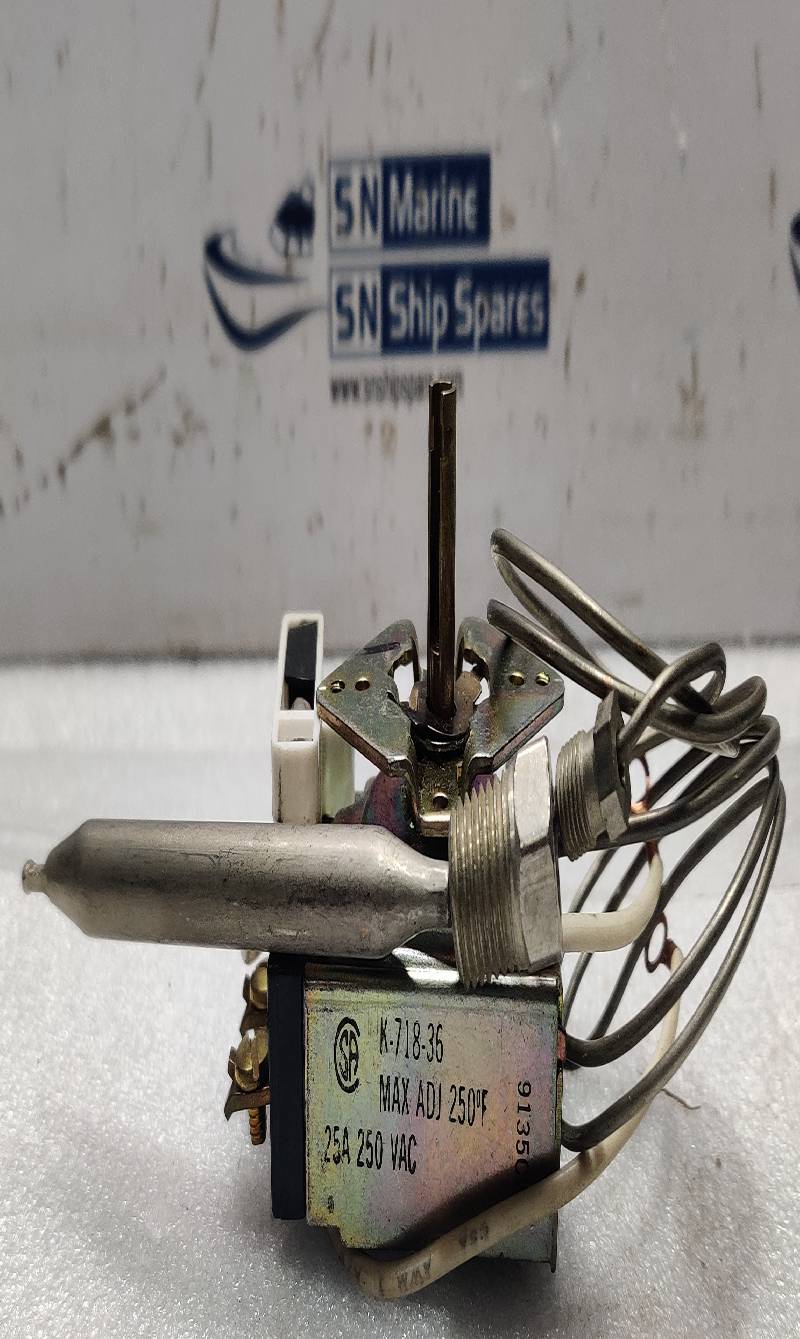 Robertshaw K-718-36 Thermostat K71836 25A 250VAC