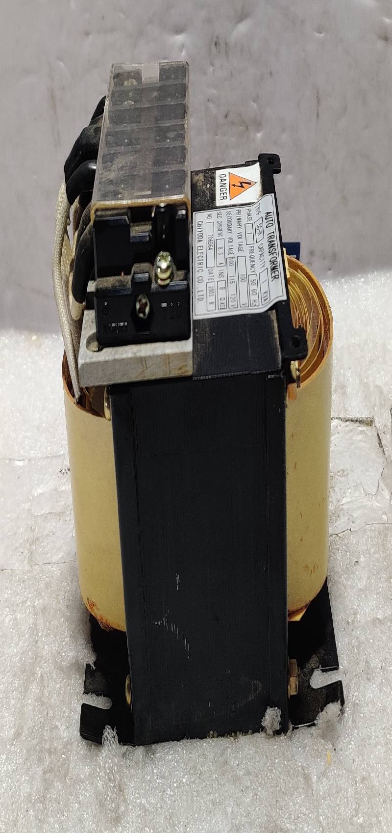 CHIYODA ELECTRIC SC-H Auto Transformer 1KVA PHASE1 50/60Hz 100V 100 115 120V