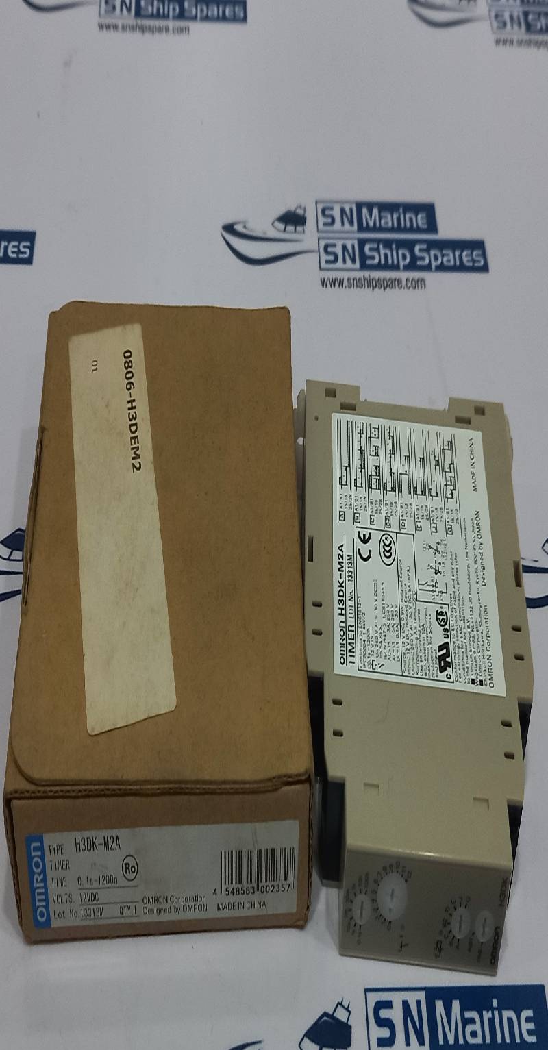 Omron H3DK-M2A Multifunction Solid State Timer Relay 0801-H2DE-M2-24230