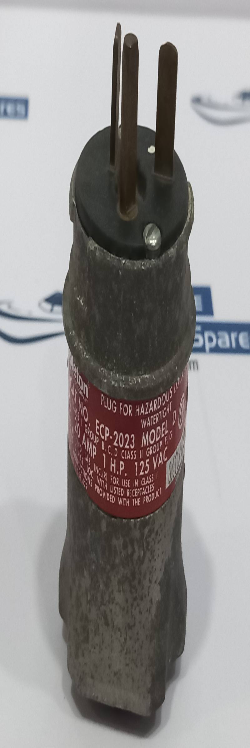 Appleton ECP-2023 Aluminium Electric Plug Model D 20MP 1H.P. 125Vac