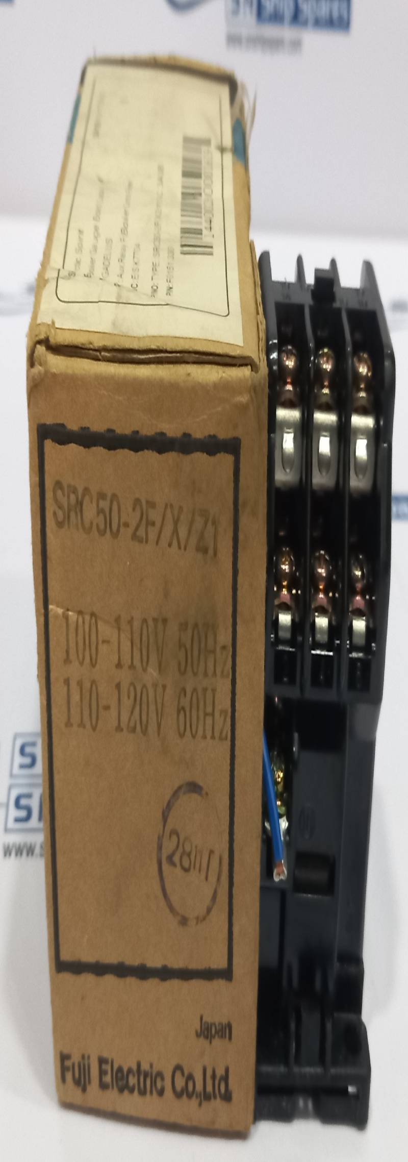 Fuji Electric SRC50-2F/X/Z1 (3a3b) Auxiliary Relay 100-110V 50Hz 110-120V 60Hz