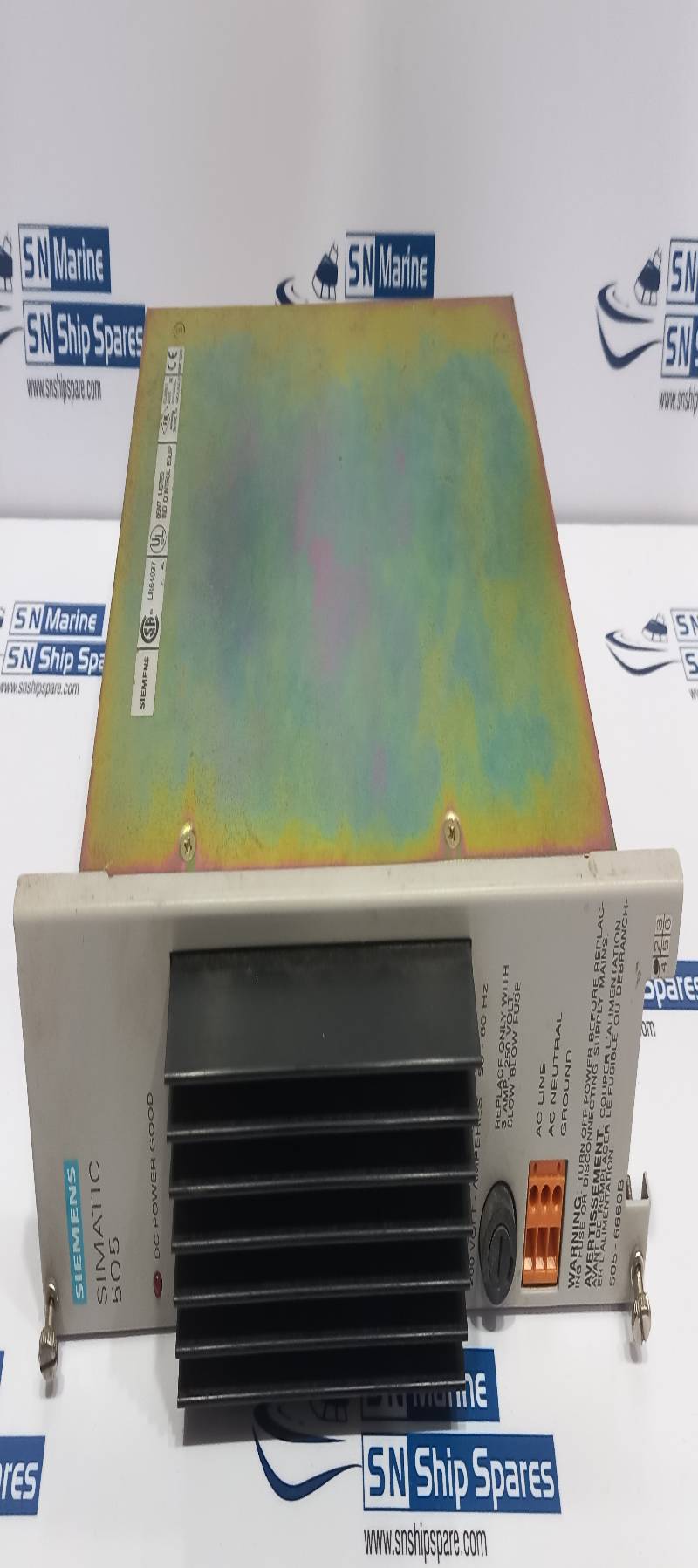 Siemens 505-6660B Power Supply Module 110/220VAC 200V 50-60Hz