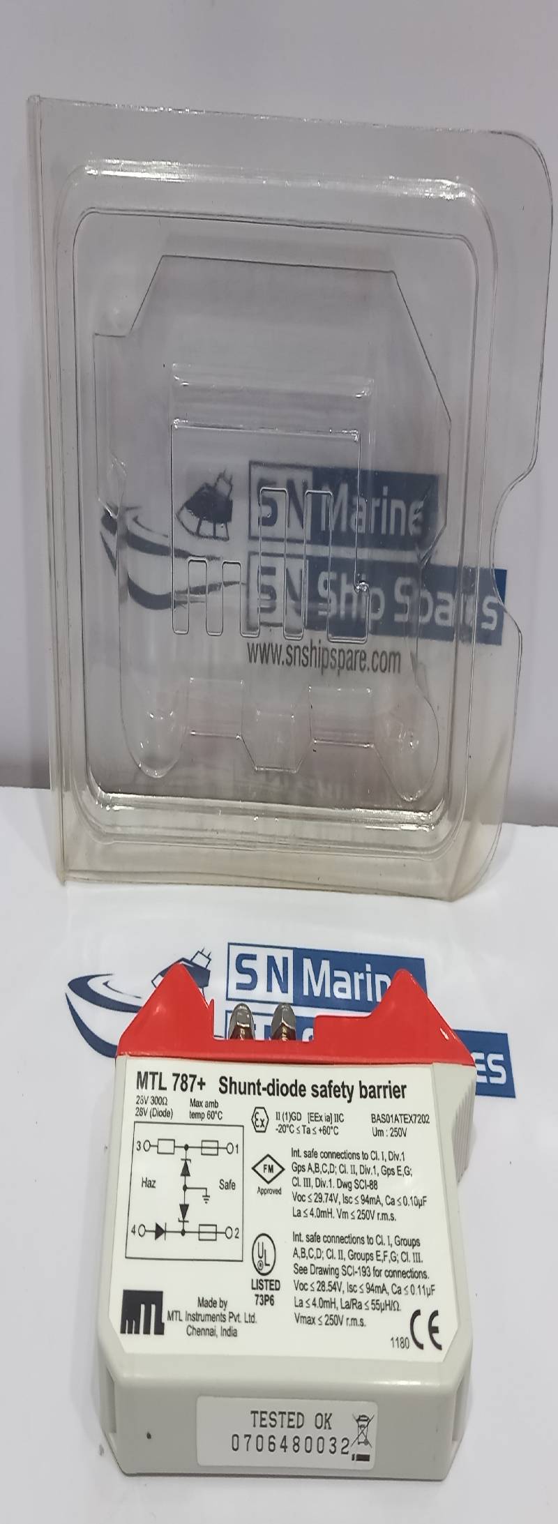 MTL 787+ Shunt-Diode Safety Barrier 28V 300Ω Max Temp 60C