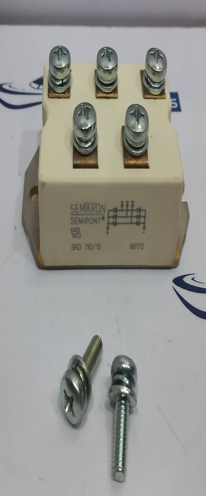 Semikron SKD110/12 Diode Bridge For 40A Module POS 358:V5 Macregor 260389