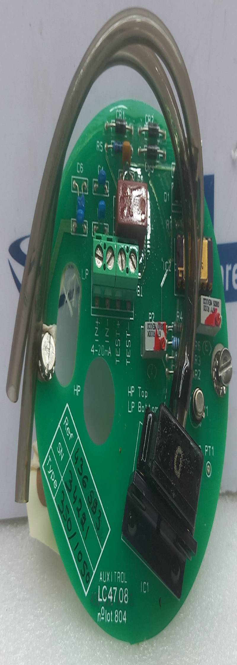 AUXITROL LC4708 LEVEL TRANSMITTER CIRCUIT BOARD 436593 TYPE: 350/1050 43512