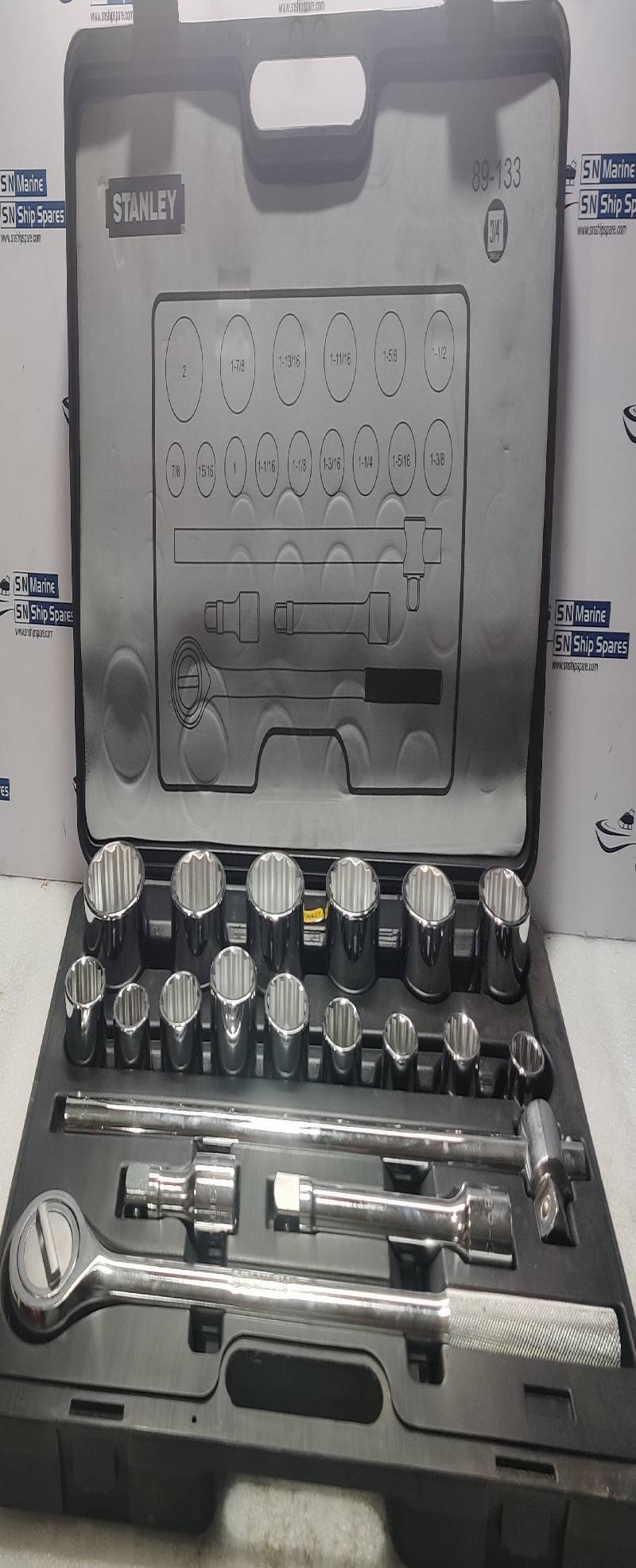 Stanley 89-133 ¾ Driver Socket Set