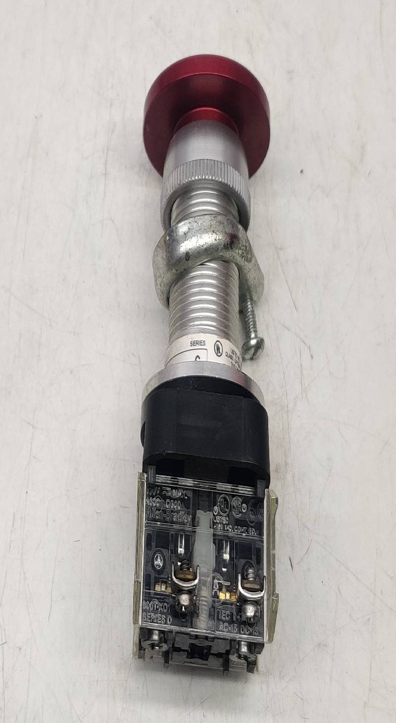 Allen Bradley 800H-FPXJ6A1 Start Stop Push Button 2Position Ser C