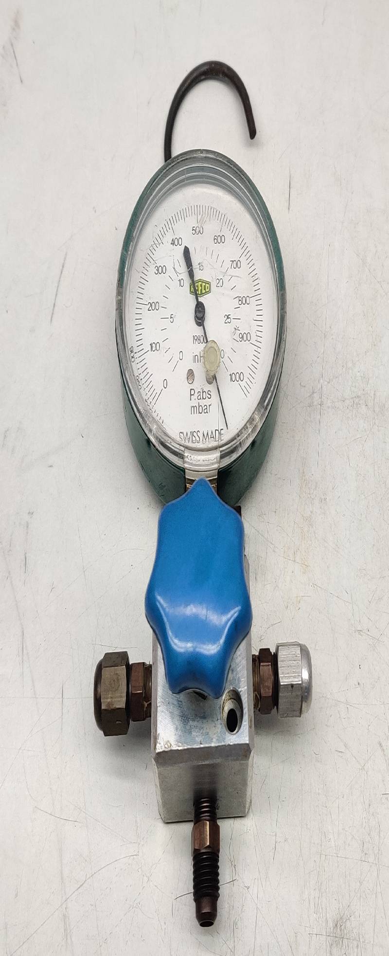 REFCO 19800 Vacuum Meter With Safety Valve