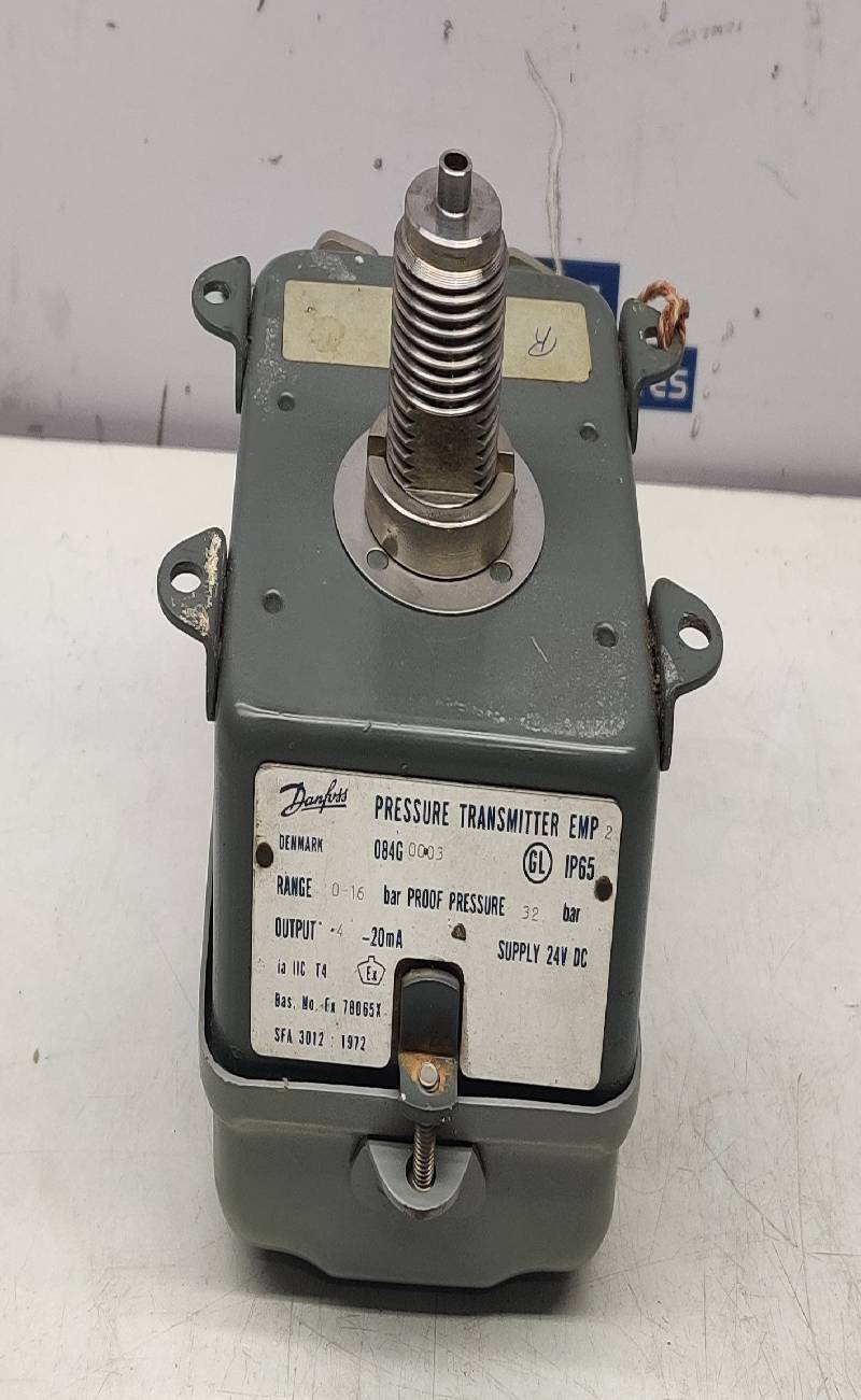 Danfoss 084G Pressure Transmitter EMP 0-16Range 084G0003