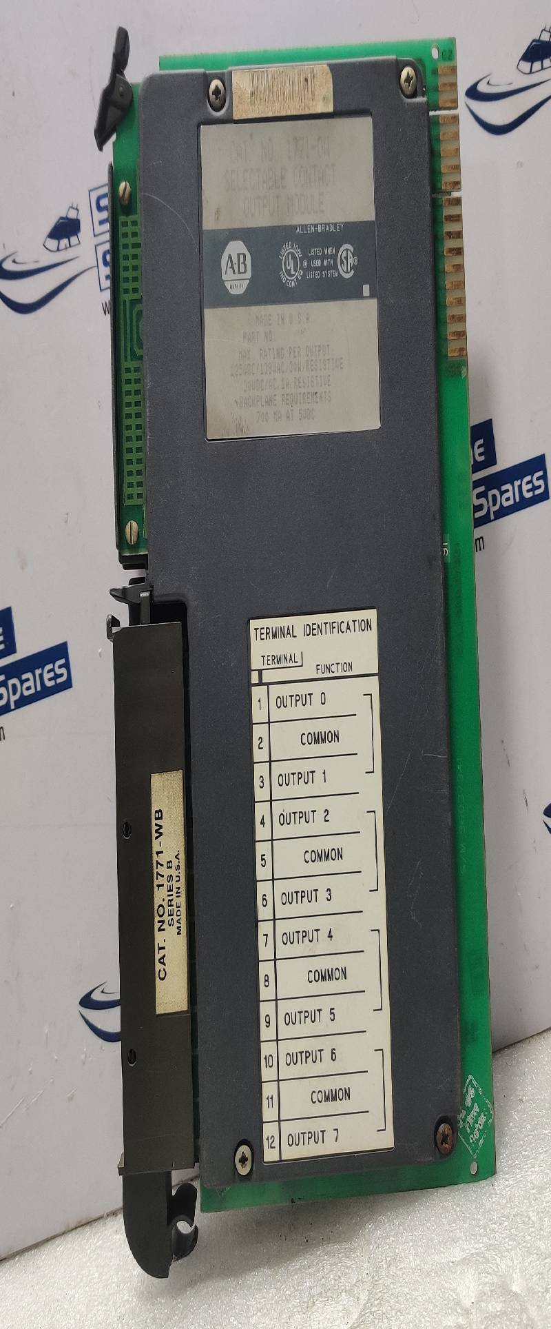Allen Bradley 1771-OW Selectable Contact Output Module