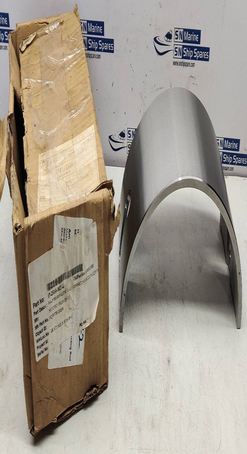 Nuovo Pignone SQP078120200 Half Bearing Crank Case & Big Connecting rod Main Bea