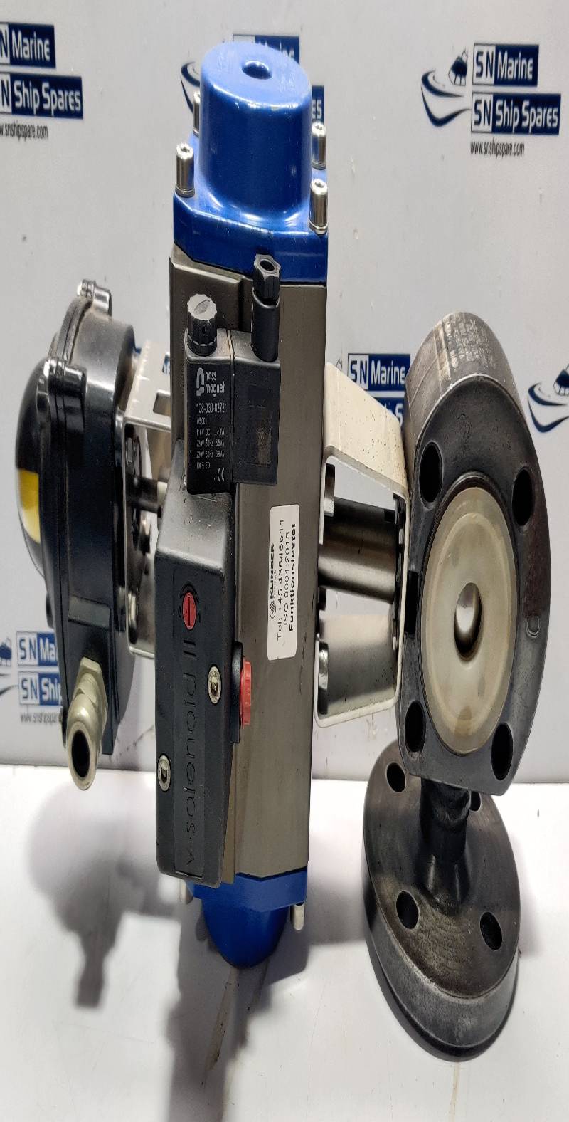 Klinger 085 F5/7 Q17 Pneumatic Actuator With PG LSB-100 & DNS2/25 PN40